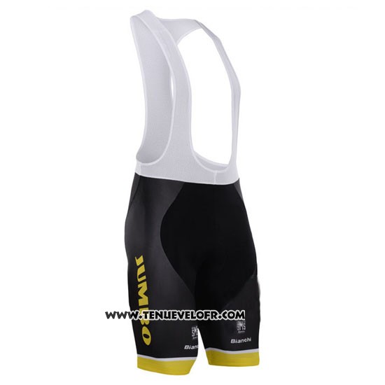 2015 Maillot Ciclismo Lotto NL Jumbo Jaune Manches Courtes et Cuissard